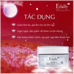 Kem dưỡng Trắng da chiết xuất nhụy hoa Nghệ Tây Edally EX