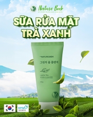 Sữa rửa mặt trà xanh The Nature Book - The Nature Book Green Tea Foam Cleanser