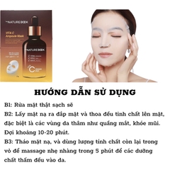 Mặt Nạ Dưỡng Trắng Chuyên Sâu Vitamin C The Nature Book Hàn Quốc