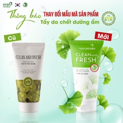 Tẩy Da Chết Dưỡng Ẩm chiết xuất từ rau má -  Clean And Fresh Peeling Gel