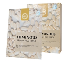 Mặt Nạ Dưỡng Trắng, Giảm Thâm Nám Từ Gạo Lứt The Nature BookLuminous Brown Rice Mask