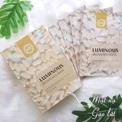 Mặt Nạ Dưỡng Trắng, Giảm Thâm Nám Từ Gạo Lứt The Nature BookLuminous Brown Rice Mask
