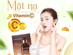 Mặt Nạ Dưỡng Trắng Chuyên Sâu Vitamin C The Nature Book Hàn Quốc