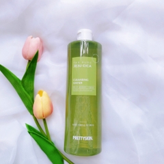 Nước Tẩy Trang sạch mụn rau má JEJU CICA PrettySkin The Pure Jeju Cica Cleansing Water 500ml