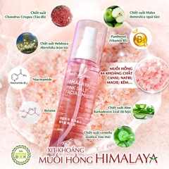 Xịt khoáng muối hồng Himalaya - The Nature Book Himalaya Pink Salt Facial Mist 100ml