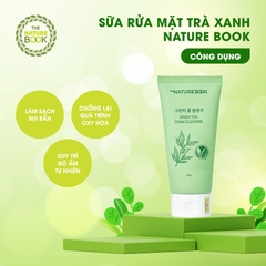 Sữa rửa mặt trà xanh The Nature Book - The Nature Book Green Tea Foam Cleanser