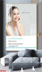 Tranh treo tường đơn dọc Tráng gương Cao Cấp Phòng Khám Nha Khoa - Bọc Răng Sứ- Nụ Cười Đẹp tỷ lệ 2:3 -24