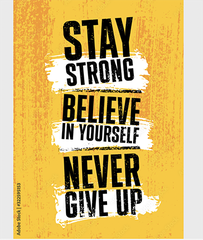 Tranh treo tường đơn dọc động lực tiếng anh tỷ lệ 2:3-35