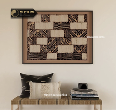 12 Mẫu Tranh Nâu Cafe Đất Xám Be Trừu Tượng Boho Minimalist Wabi Sabi Nhật Bản Tối Giản Đơn Dọc Treo Tường Tráng Gương / Canvas Cao Cấp Trang trí
