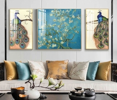 Bộ 3 tranh treo tường phong thuỷ Canvas Tráng gương cao cấp Tranh Công Phượng -11