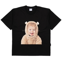 Áo ADLV BABY FACE BEAR DOLL SHORT SLEEVE T-SHIRT BLACK