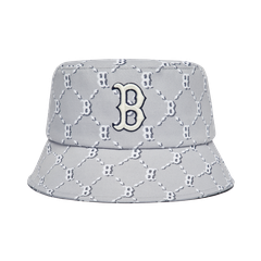 Nón Bucket MLB Diamond B Xám