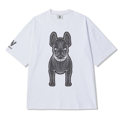 Áo Lifework Logo Radoc Signature Cotton Silket Tshirt LW225TS982 Màu Trắng