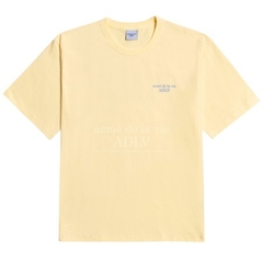 ADLV BASIC SHORT SLEEVE T-SHIRT 2 LIGHT YELLOW