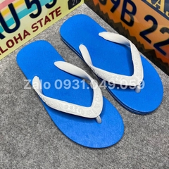 dép truyền thống Thái xanh dương quai trắng