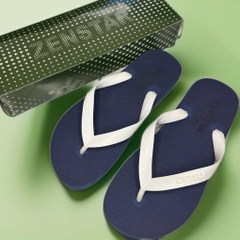 DÉP ZENSTAR XANH DƯƠNG QUAI TRẮNG