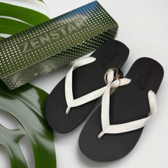 DÉP ZENSTAR ĐEN QUAI TRẮNG