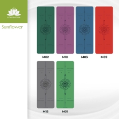 Thảm Tập Yoga Cao Su - SUNFLOWER