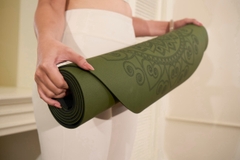 Combo Thảm Yoga AURA, Khăn đa năng và Gạch tập Yoga dành cho người mới