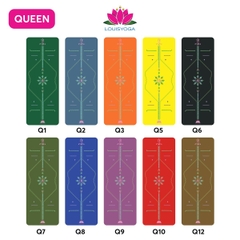 Combo Thảm Yoga QUEEN, Khăn đa năng và Xịt vệ sinh thảm dành cho người tập thường xuyên