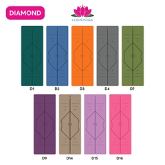 Thảm Tập Yoga Cao Su Cao Cấp - DIAMOND