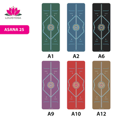 Thảm tập Yoga cao su - ASANA 25