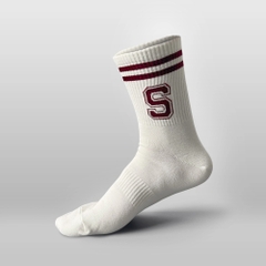 Tất cổ cao Second Sunday Symbol Crew Socks SA01