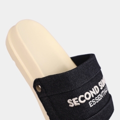 Dép Nam Nữ Nam Nữ Second Sunday Denim Slides SL12
