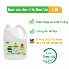Nước Rửa Chén Gốc Thực Vật Peace Mass 3.6 lít