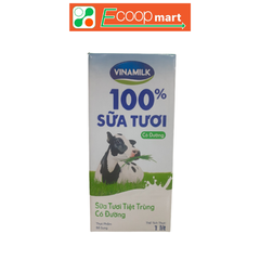 Sữa tươi tiệt trùng có đường - 1 lít