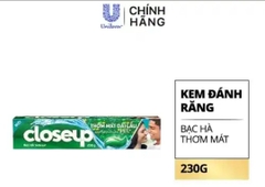 CLOSEUP KĐR Bạc Hà Thơm Mát  230g