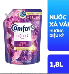 Nước xả vải Comfort hương nước hoa thiên nhiên diệu kì 1.8L