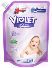 Nước giặt A-ON Baby Violet 2.4 lít