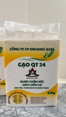 GẠO 100% HỮU CƠ - GẠO QT 24 (Túi 5Kg)