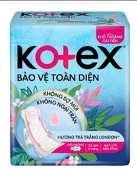 Băng vệ sinh Kotex Khô Thoáng 5 trong 1 siêu mỏng 8 miếng
