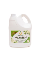 Nước Giặt Xả Tinh Dầu Bưởi Peace Mass 2in1 3.6 lít