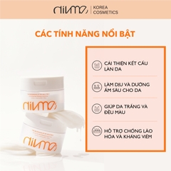 Ampould pad Tinh chất dưỡng ẩm làm trắng sáng da Divme 70pads/180ml (Màu cam)