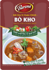 Xốt gia vị hoàn chỉnh barona - bò kho (80gr)