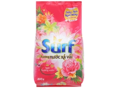 Bột Giặt Surf nước xả vải ngát hương xuân gói 800g