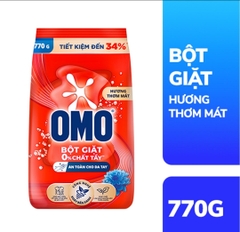 Bột giặt Omo Comfort thơm nồng nàn vàng túi 700g