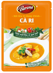 Xốt gia vị hoàn chỉnh barona - cà ri (80g)
