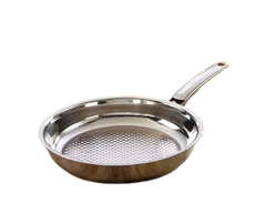 Chảo 3 đáy inox lòng trong inox Nanocook