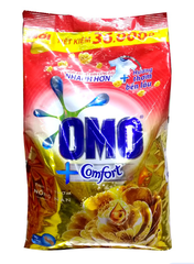 Bột giặt Omo Comfort thơm nồng nàn vàng túi 2.6kg