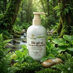 Dầu Gội Xả Thảo Mộc & Tinh Chất Bạc Hà Peace Mass 300ml