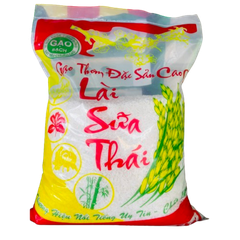 Gạo thơm (lài sữa) túi 5kg