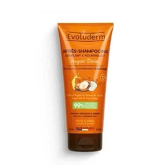 Dầu xả thiên nhiên không Silicon Evoluderm chiết xuất tinh dầu Argan dành cho tóc khô & hư tổn 200ml