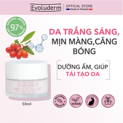 Kem dưỡng ban ngày thiên nhiên thuần chay Evoluderm trắng sáng mịn da Evoluderm 50ml