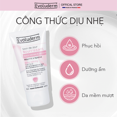 Kem dưỡng ẩm thiên nhiên thuần chay Evoluderm cho da khô và nhạy cảm 50m
