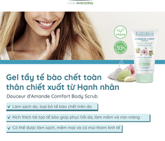 Tẩy tế bào chết toàn thân thiên nhiên thuần chay Evoluderm chiết xuất hạnh nhân 150g