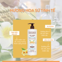 Sữa dưỡng thể thiên nhiên thuần chay Evoluderm tinh chất Hoa sứ 500ml